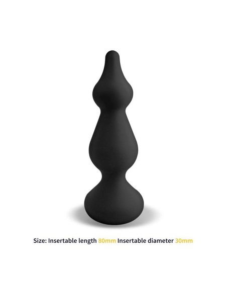 tendax butt plug silcione 8 cm x 3 cm