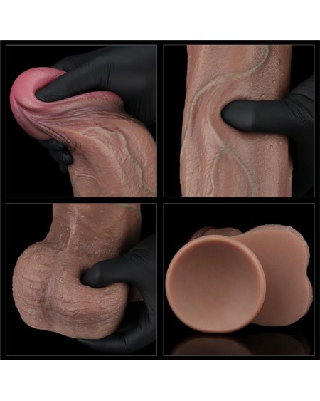 dual layered dildo 13 cock xxl