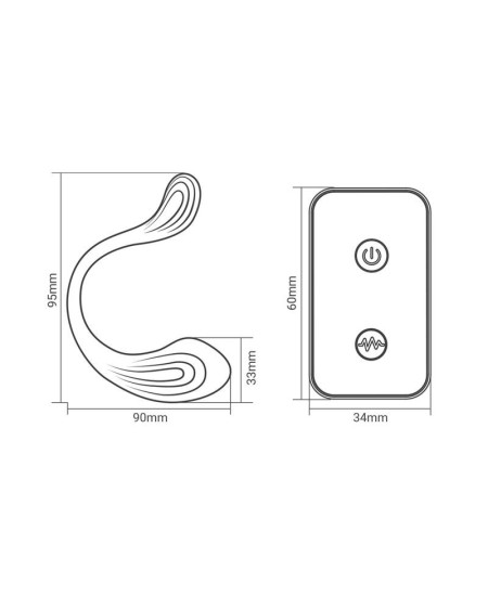 nami vibrant egg remote control unibody