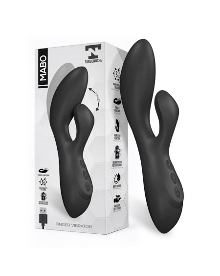 mabo finger movement g-spot vibe unibody silicone