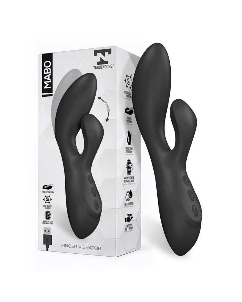 mabo finger movement g-spot vibe unibody silicone