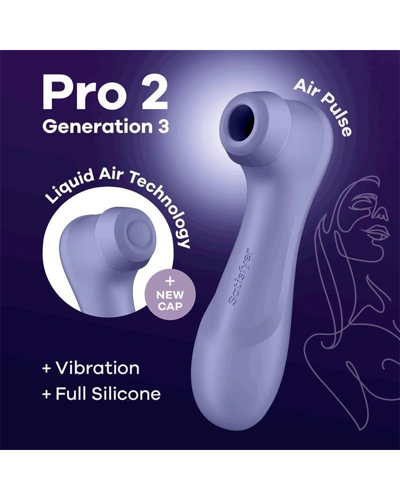 pro 2 gen 3 liquid air technology ventouse and vibration lilac