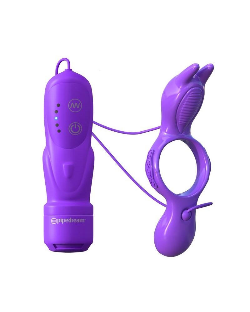 fantasy c-ringz his and hers ultimate rabbit violet