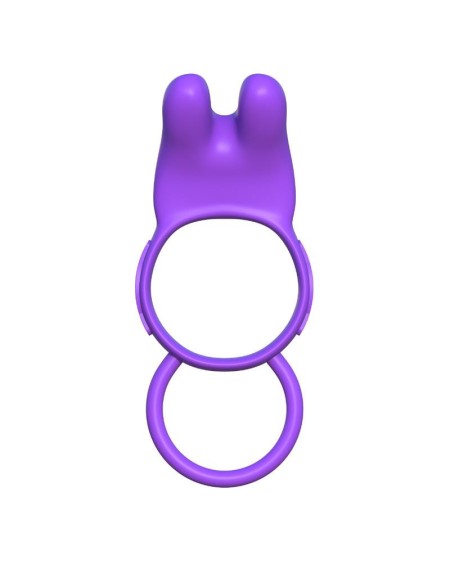 fantasy c-ringz twin teazer rabbit ring violet