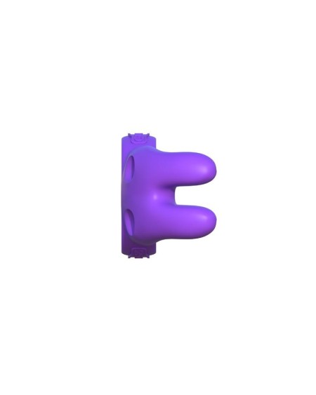 fantasy c-ringz twin teazer rabbit ring violet