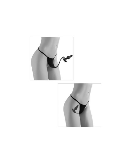 panty with butt plug one size s-l