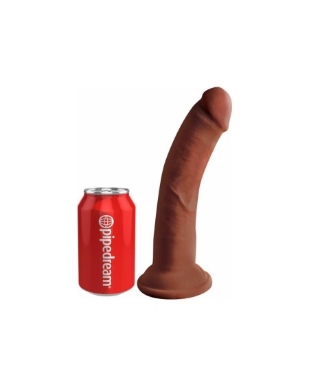 dildo triple density 8 brown