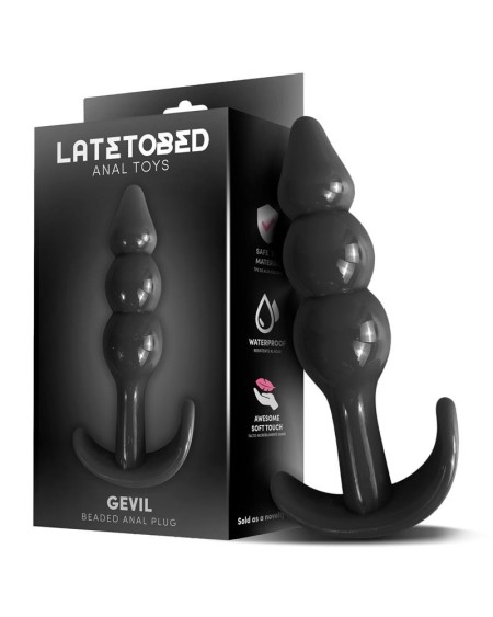 gevil anchor butt plug noir