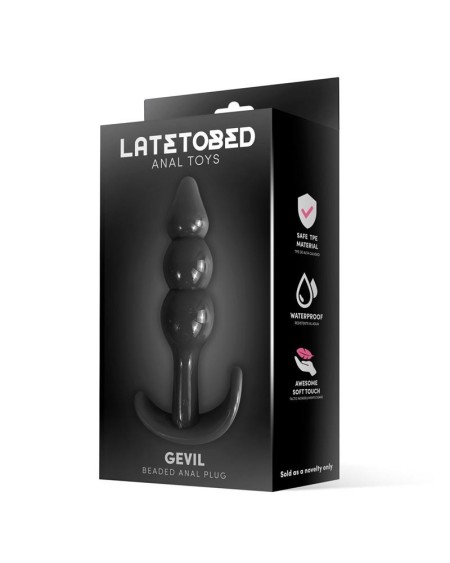 gevil anchor butt plug noir