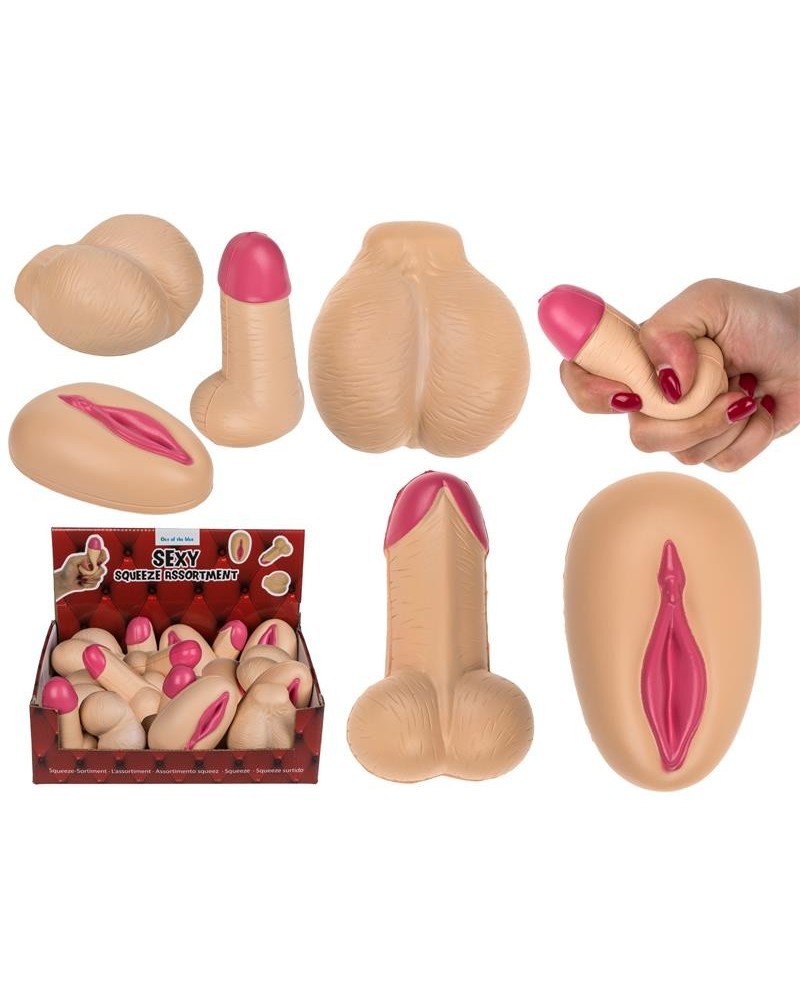 squeeze sexy display 12 pieces assorted