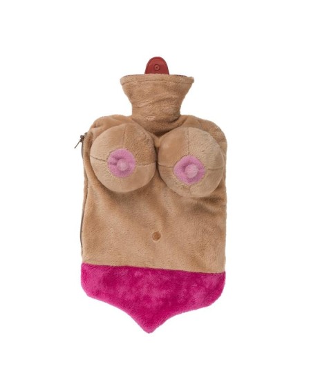 hot water bag with boob cover random color - 4 colors