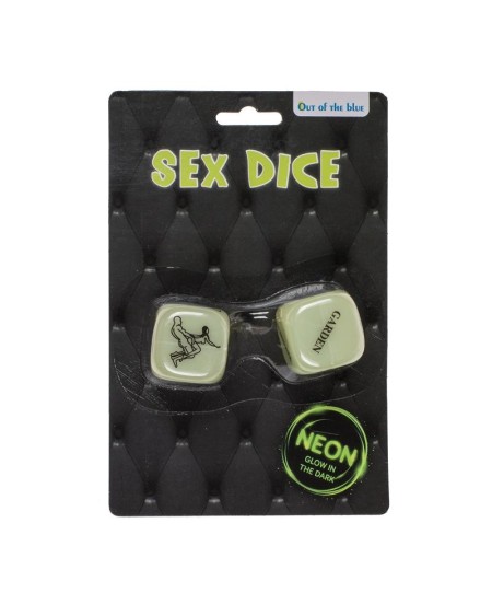 love dice kamasutra glow in the dark set of 2