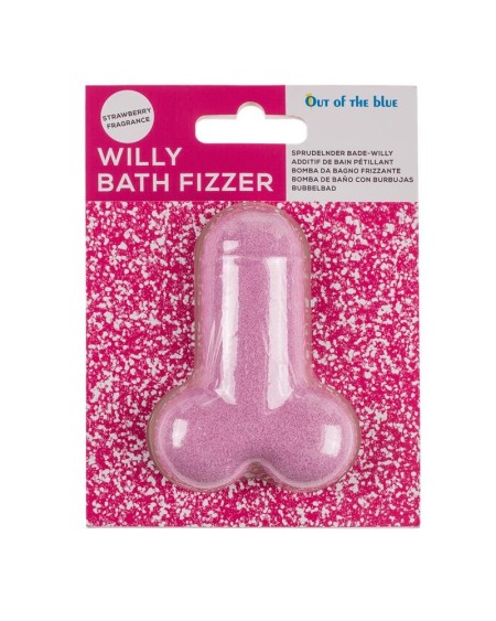strawberry bath fizzer penis shape