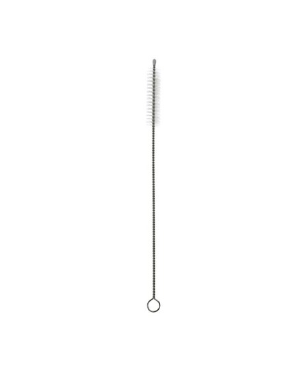 glass straw with cleaning brush