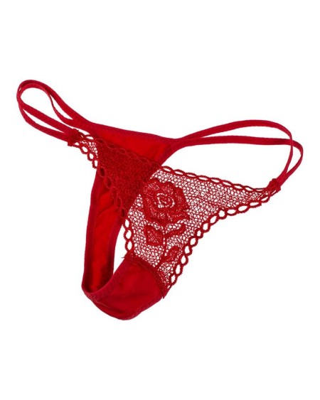rose with red g-string