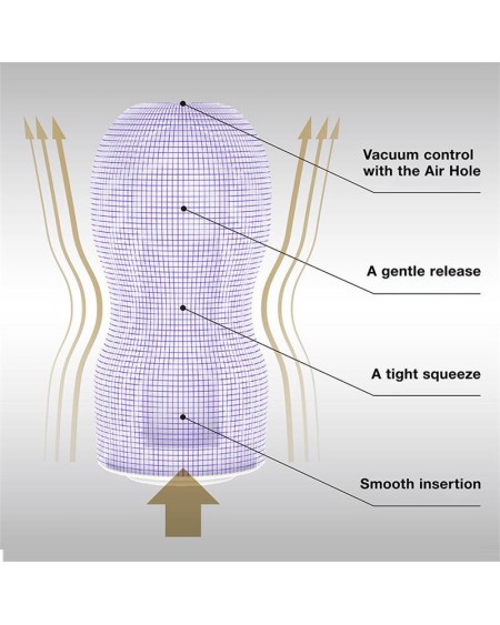 masturbator premium tenga original vacuum cup gentle