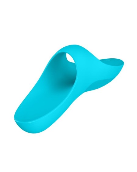 teaser finger vibrator light blue