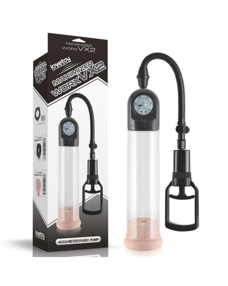 penis pump with pressure gauge maximizer worx vx2 vagina