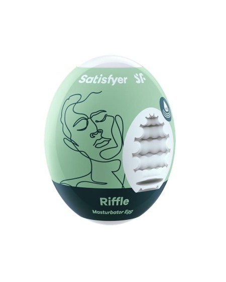 masturbator egg single riffle hydro-active
