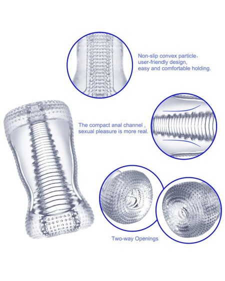 hannx2 ultimate handjob stroker open concept 5.5