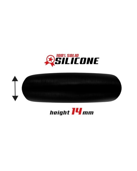 cock ring solid silicone 5 cm noir