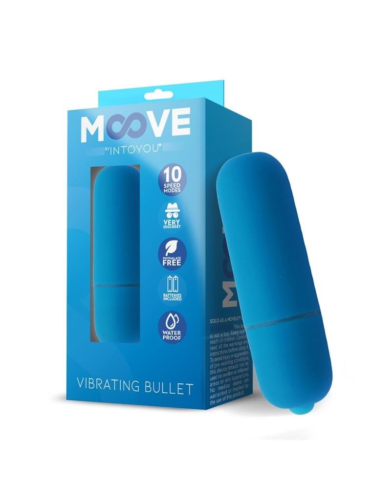 vibrant bullet 10 functions blue