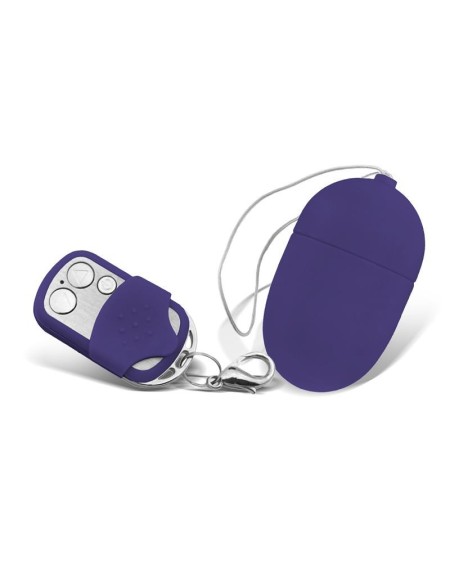 vibrant egg with remote control medium size violet