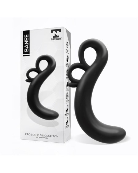banee prostativ stimulator with easy pull silicone noir