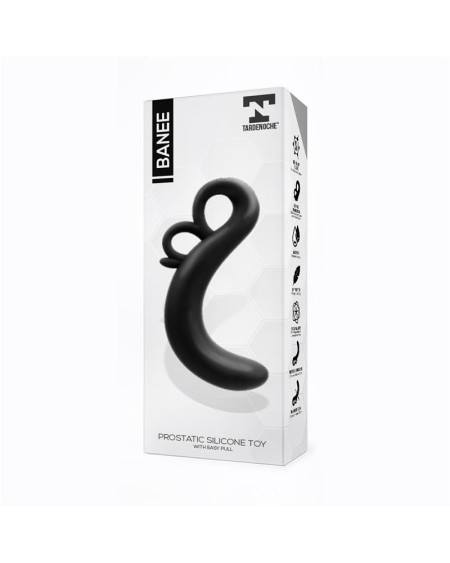 banee prostativ stimulator with easy pull silicone noir