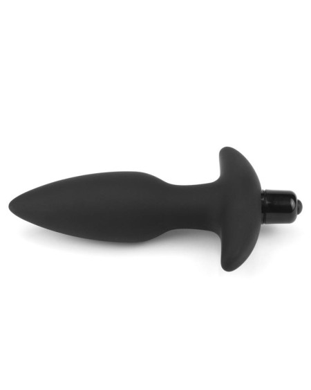 butt plug fantasy plug with vibration noir
