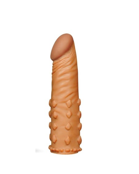 penis sleeve add 2 pleasure x tender brown