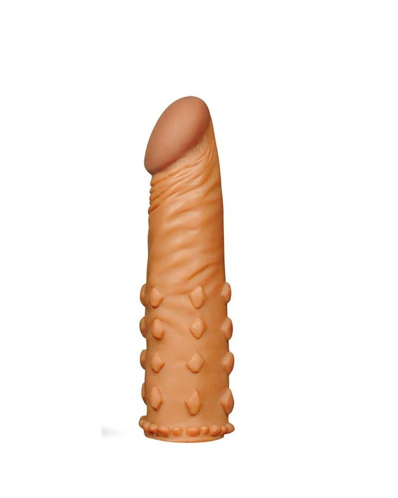 penis sleeve add 2 pleasure x tender brown
