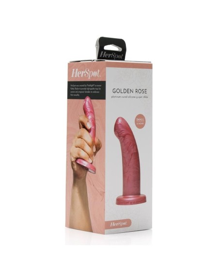 herspot dildo golden rose size