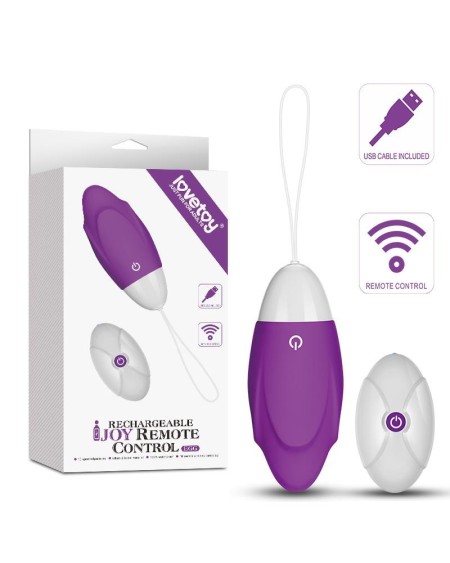 vibrant egg ijoy remote control usb violet