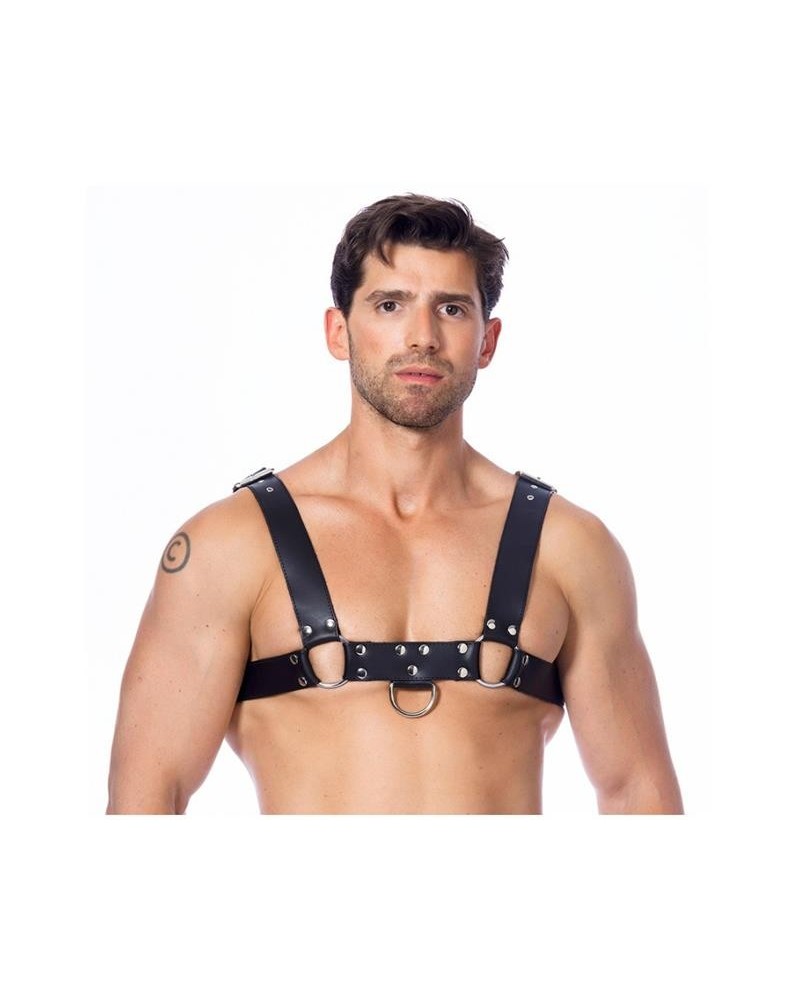 leather cross harness