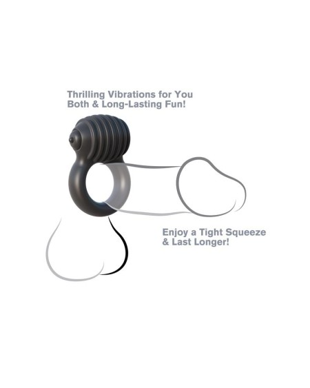 fantasy c-ringz blackjack power ring noir