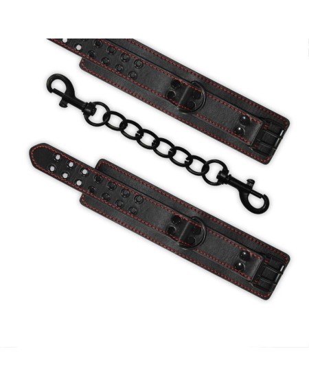 ankle cuffs bondage noir