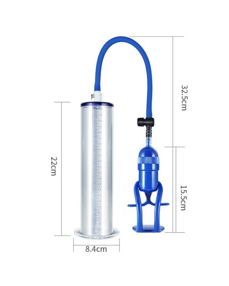 penis pump maximizer worx limited edition blue