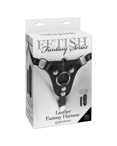 leather fantasy harness