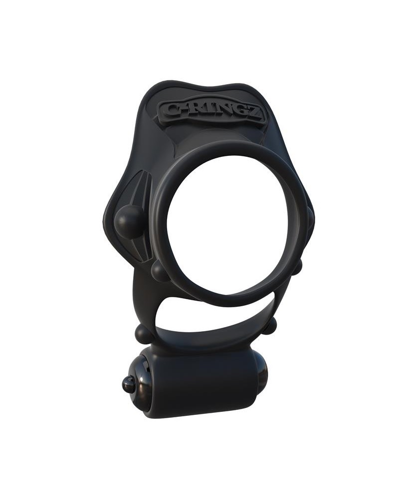 fantasy c-ringz rock rigide vibrant ring noir