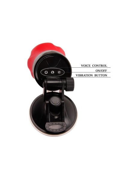 mens stroker, removable souple tpr sleeve, voice,