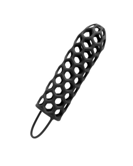 fantasy x-tensions silicone warrior cock cage-bla
