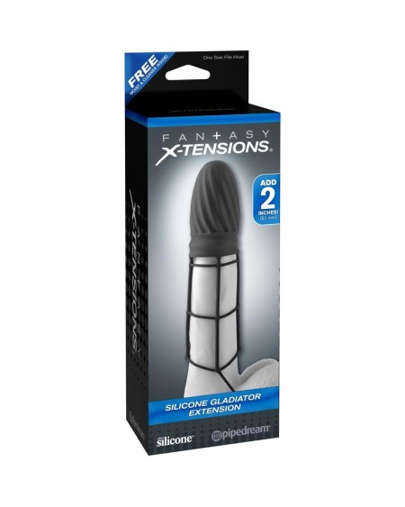 fantasy x-tensions silicone gladiator extension-b