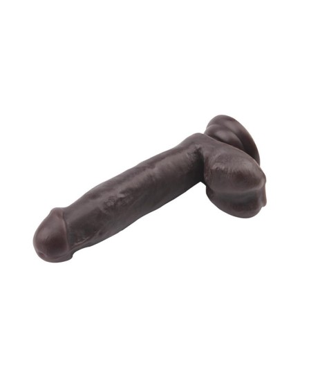 dildo dual density fashion dude 17.8 x 4 cm brown