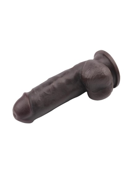 dildo dual density fashion dude 17.5 x 4.9 cm brown