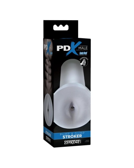 male pump and dump stroker clear