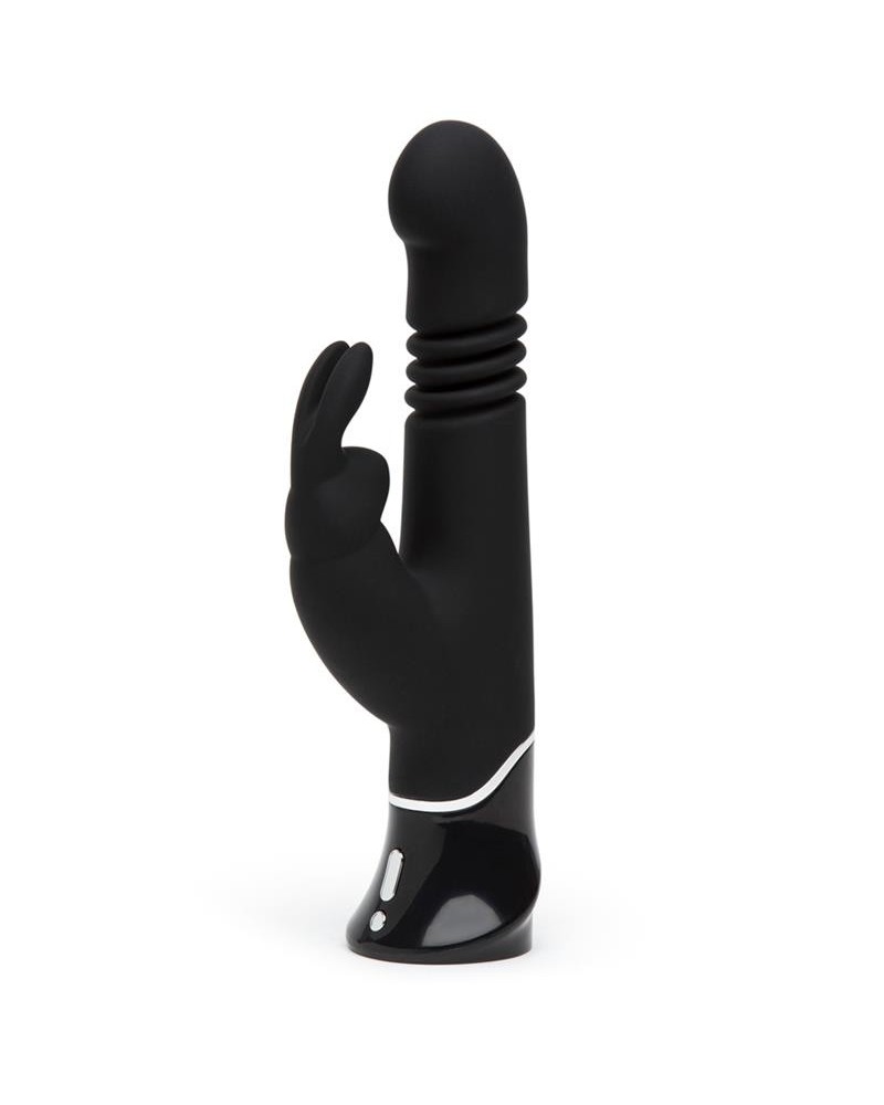 greedy girl rechargeable thrusting g-spot rabbit v