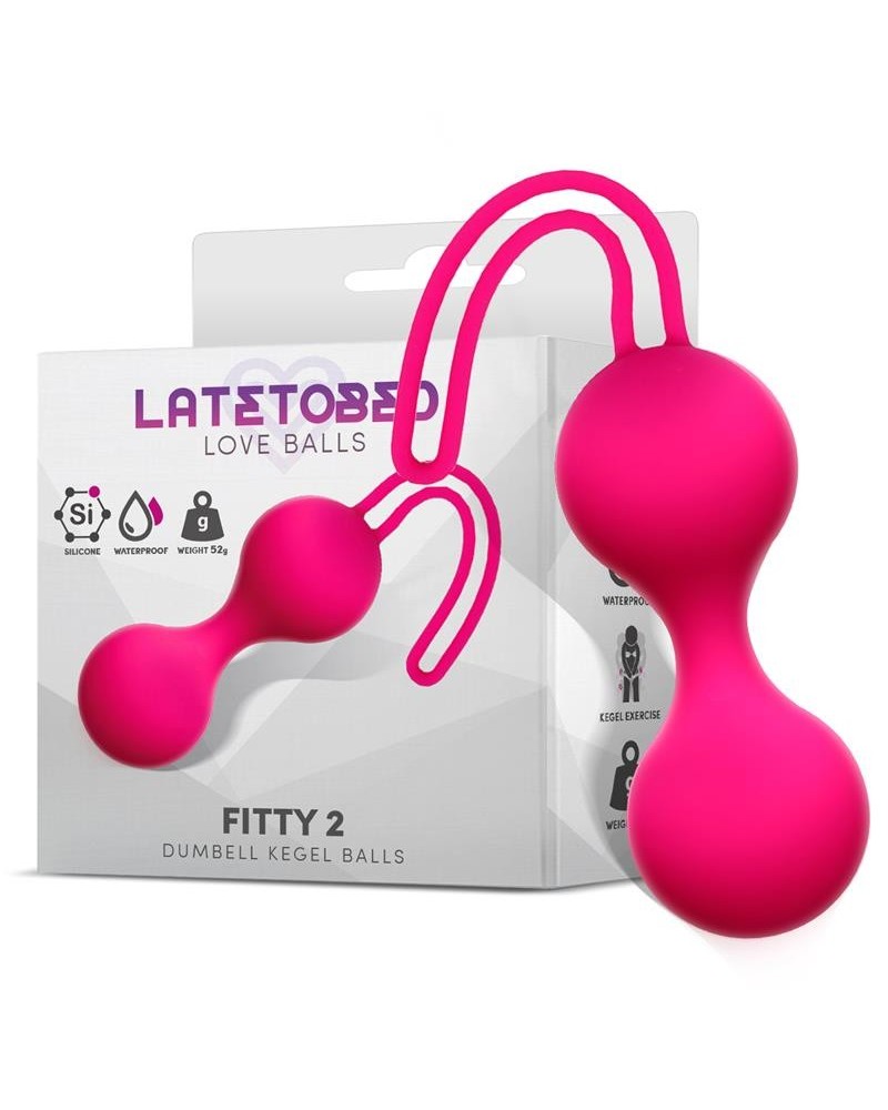 fitty 2 - dumbell kegel balls 52 gr