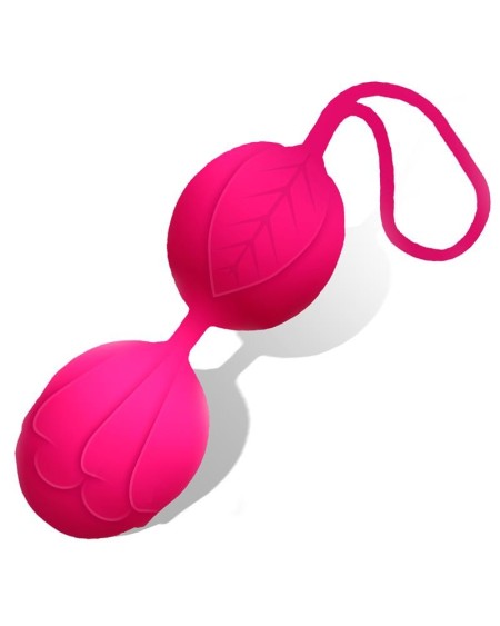 geisha double kegel balls rose red 70 gr