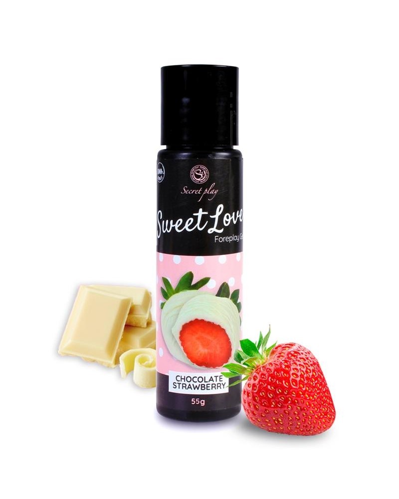 sweet love lubricant strawberry white chocolate 60 ml